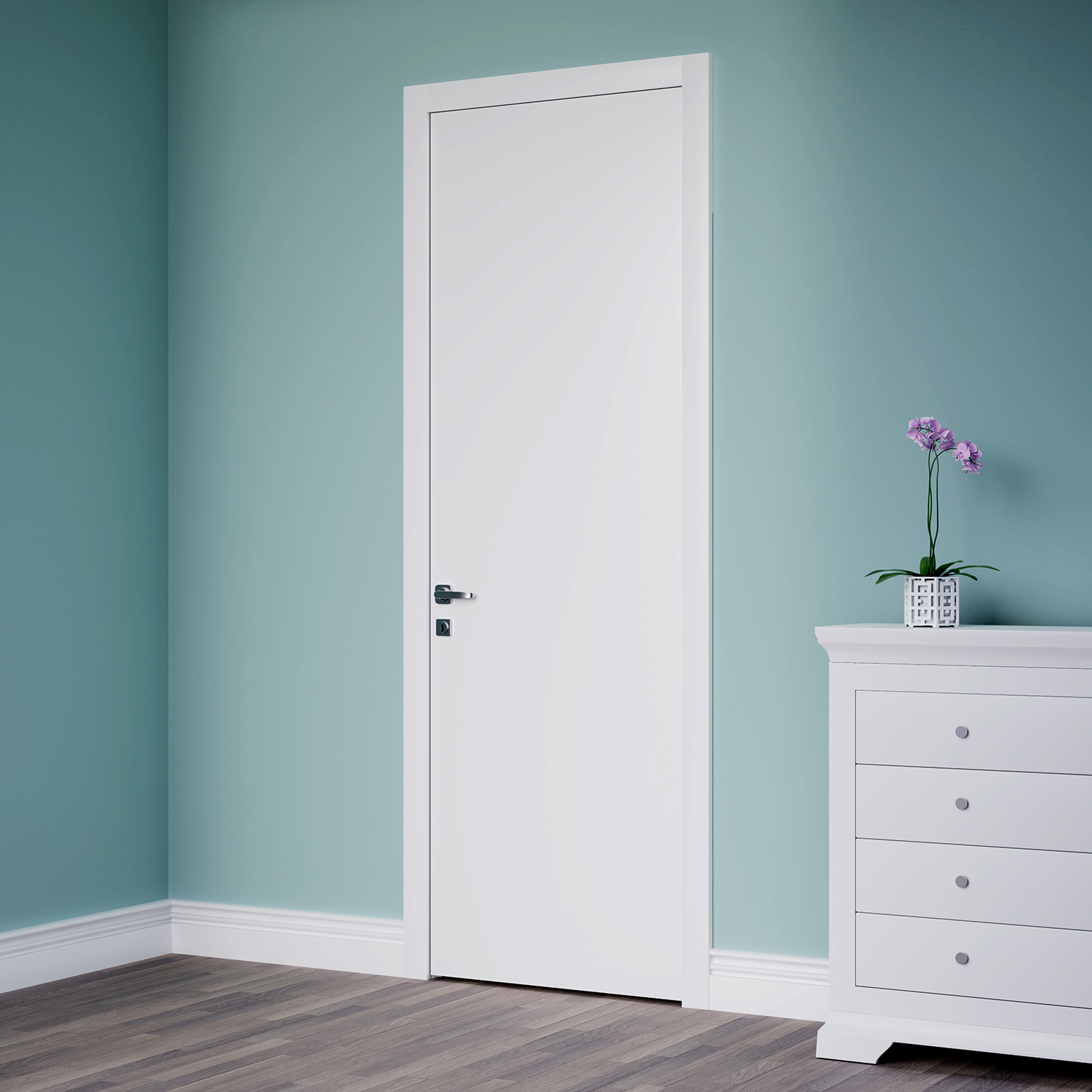 W zabudowie: Drzwi wewnętrzne Wiechetek Model WD-06