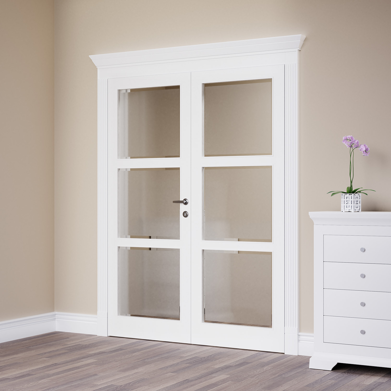 W zabudowie: Drzwi Wiechetek Model DW-22