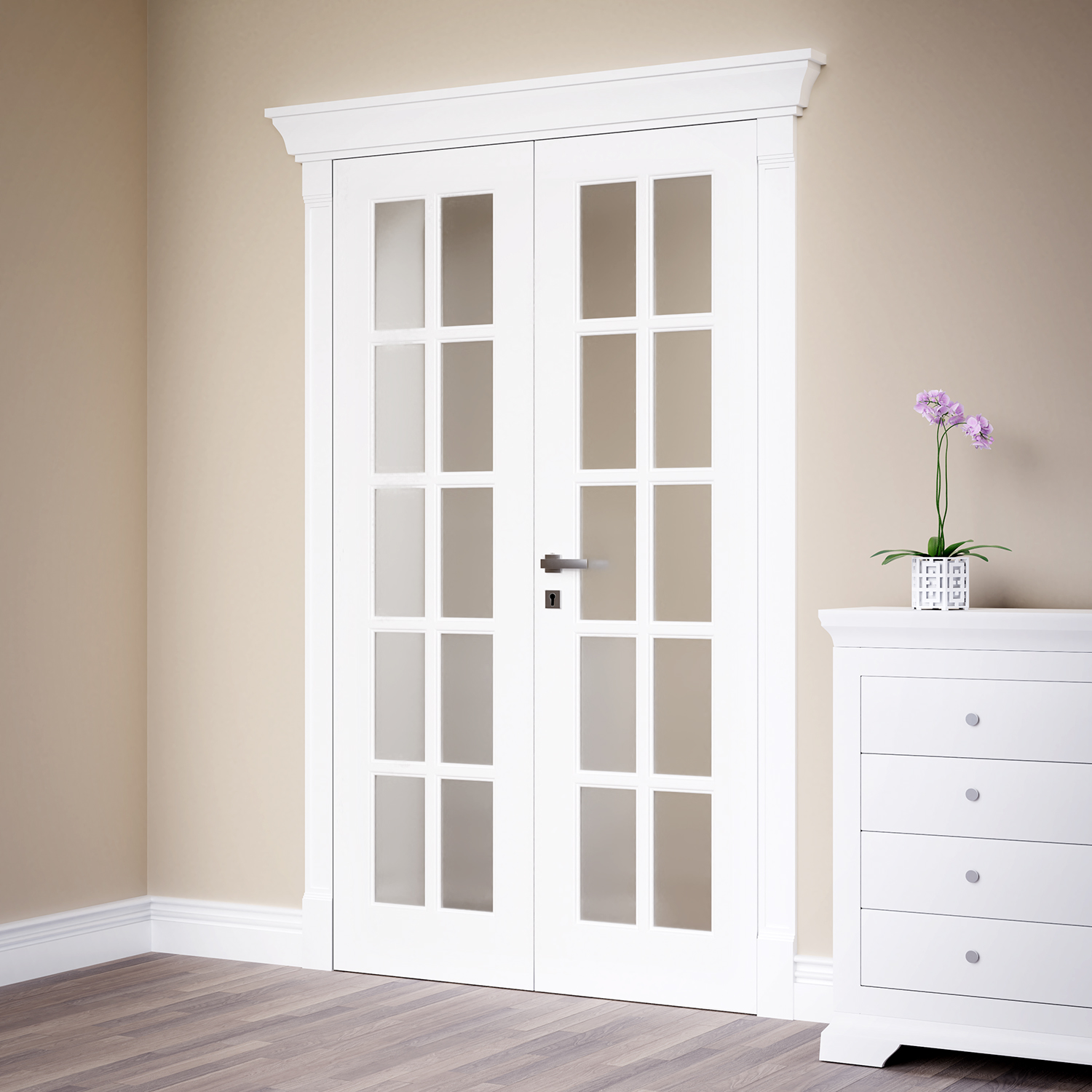 W zabudowie: Drzwi wewnętrzne Wiechetek Model DW-23