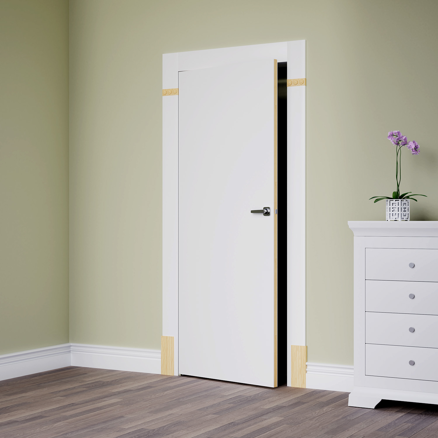 W zabudowie: Drzwi wewnętrzne Wiechetek Model DW-08